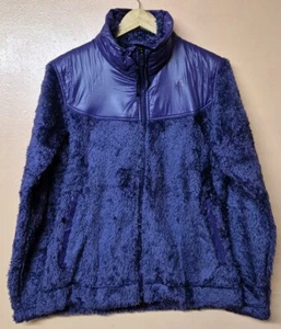 Nike ACG Jacket Fleece Purple Grind Trim Fluffy Fur Deadstock New Size Large - Picture 1 of 10