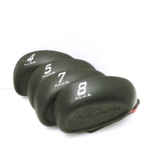 Face Saver Plus Golf Club Iron Head Covers Rubber 4 5 7 8 Lot Of 4 - Picture 1 of 4