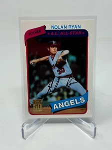 2000 Topps 50 Jahre Baseball Nolan Ryan REPRINT Karte #580 - Bild 1 von 2