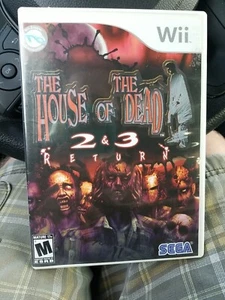The House of the Dead 2 & 3 Return Nintendo Wii Game Complete FREE Shipping - Photo 1/3