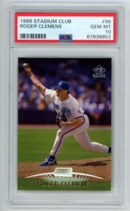 1999 Stadium Club #96 Roger Clemens Toronto blau Jays PSA 10 Edelsteine neuwertig - Bild 1 von 1