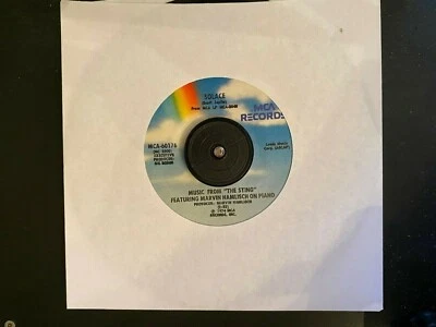 Marvin Hamlisch - MUSIC FROM THE STING/X2 MCA 45 Vinyl VG+/VG Foto 1 de 4