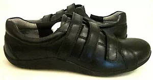 Ros Hommerson Womens Natasha Slip On Shoes, Black Leather US Size 10.5 M - Bild 1 von 7