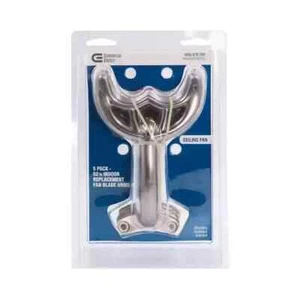 Commercial Electric 52 in. Brushed Nickel Fan Blade Replacements Arms - Picture 1 of 1