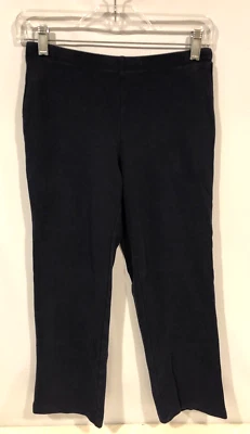 Croft & Barrow Petites Size PXS Short Dark Blue Pull On Cotton Sweat Pants - Image 1 of 4