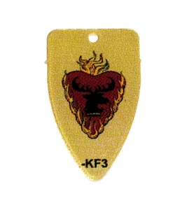 Game of Thrones Stern Pinball Promo Plastic Key Chain - Baratheon Dragonstone - Imagen 1 de 1