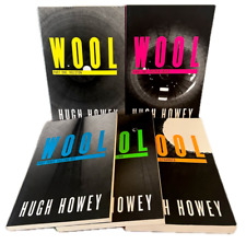 Wool - Hugh Howey - 5 Book Set - Uncorrected Proof Set Rare 2013 (Silo Series)
