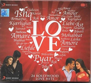 LOVE (24 BOLLYWOOD LOVE HITS) - BRANDNEU 2 CDs - KOSTENLOSER UK-VERSAND - Bild 1 von 2