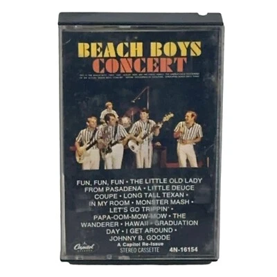 Beach Boys - Concert - 1981 Cassette Tape - Capitol Records  4N-16154 - Image 1 of 4