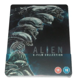 Alien 6 Film Collection - UK Brand New Sealed Blu ray Steelbook - Picture 1 of 2