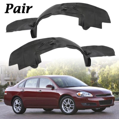 Pair Fender Liner For Chevrolet Impala 2006-2013 Front Left Right Side Replace Foto 1 de 4