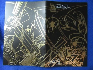 FAUST 777 THE WRATH DARKNESS N COLLISION LEATHER FEARBOOK 2X SIGNED 1998 AVATAR - Bild 1 von 3