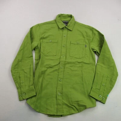 Burton Shirt Mens 2XS Long Sleeve Button Up Front Pockets Flannel - Image 1 of 4