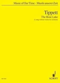 The Rose Lake Michael Tippett Studyscore Orchestra Schott Music London - Image 1 of 4