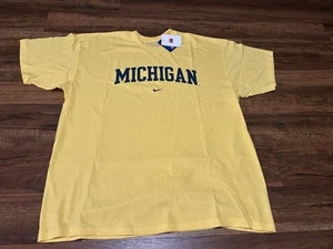 Michigan Wolverines Nike Cotton Shirt XL NEU Neu mit Etikett - Bild 1 von 2
