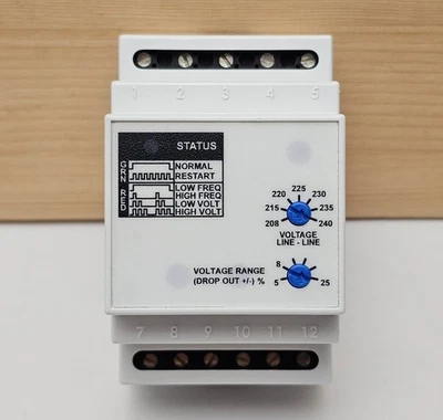 Relé de monitor de voltaje Generac 0E4456 OEM 208-240V - ¡Envío rápido! Foto 1 de 4