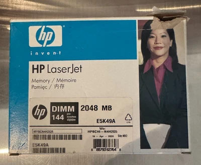 Genuine E5K49A HP Memory Module 2GB DDR3 800MHz 144-Pin SODIMM - Image 1 of 3