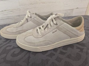 Olukai Kilea Tan Sneakers Womens 8.5 Shoes - USED GOOD - Picture 1 of 9
