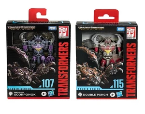 Transformers Studio Series Rise of the Beasts Pack de 2 - Double Punch & Scorponok - Imagen 1 de 3