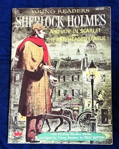 Sir Arthur Conan Doyle / YOUNG READERS SHERLOCK HOLMES STUDY IN SCARLET 1957 - Picture 1 of 1