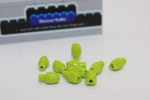 Lego (c) 10x Blumen Blüte Tulbe - Tulbenblüte - Pflanze - lime grün - 5903 - 1x1 - Bild 1 von 1
