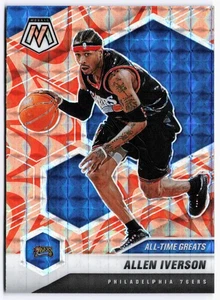 Allen Iverson Panini Mosaic Orange Prizm 292 NM - Picture 1 of 2