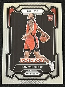 2023-24 Panini Prizm Monopoly #31 Cam Whitmore RC Rookie Houston Rockets - Picture 1 of 2