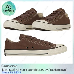 Converse All Star Flateyelets AG OX Dark Brown 31314371 Men's US3-13.5 NEW - Picture 1 of 10