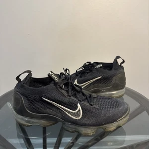 Nike Air VaporMax 2021 FK DC4112-002 Damen schwarz & silber metallic Größe 10 - Bild 1 von 15