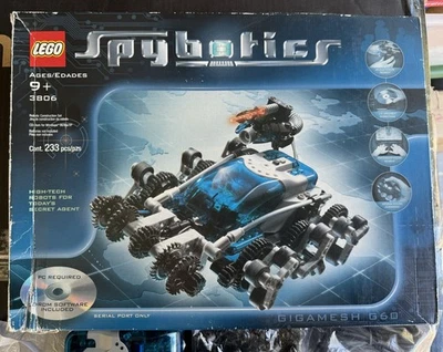 Vintage LEGO Spybotics - RC Gigamesh G60 3806, Complete, New Sealed Bags - Image 1 of 4