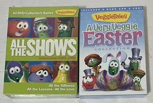 Veggie Tales All the Shows Volume One 1993-1999 & A Very Veggie Easter 2 DVD NEU - Bild 1 von 2