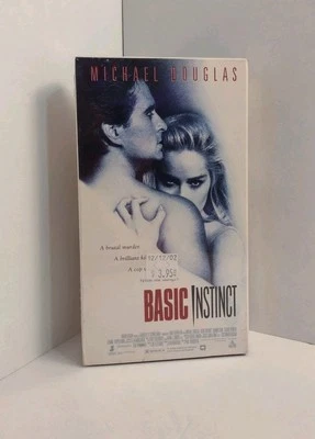 Basic Instinct (VHS, 1992, Sealed) - Image 1 of 4
