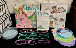 Vintage 1999 Pretty Pretty Princess Jewelry Dress Up Brettspiel - Bild 1 von 9