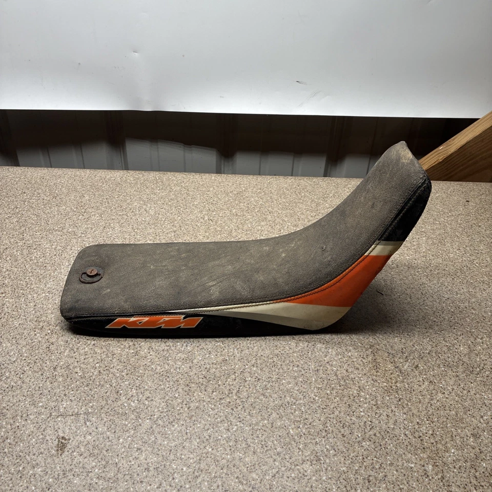 KTM 50 SXR Pro 1998 asiento junior fabricante original naranja negro sillín Sxr50 Foto 1 de 4