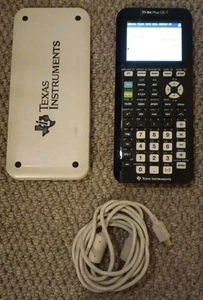 Texas Instruments Graphing Calculator: TI-84 Plus CE with Lid Working - Picture 1 of 8