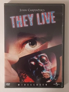They Live - Roddy Piper, Keith David, Meg Foster - 1988 DVD - John Carpenter - Picture 1 of 2