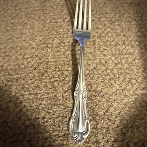 INTERNATIONAL JOAN OF ARC C1940 STERLING FORK 7 3/8" Display - Picture 1 of 7