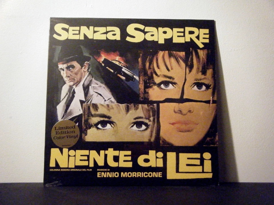 ENNIO MORRICONE LP Senza Sapere Niente Di Lei 1969  RE 180g Yellow vinyl SEALED! - Image 1 of 2