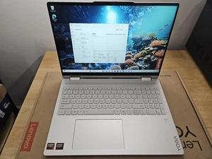 Lenovo - Yoga 7 2-in-1 - 16" 2K Touchscreen AMD Ryzen AI 7 350 16GB 1TB SSD - Picture 1 of 17