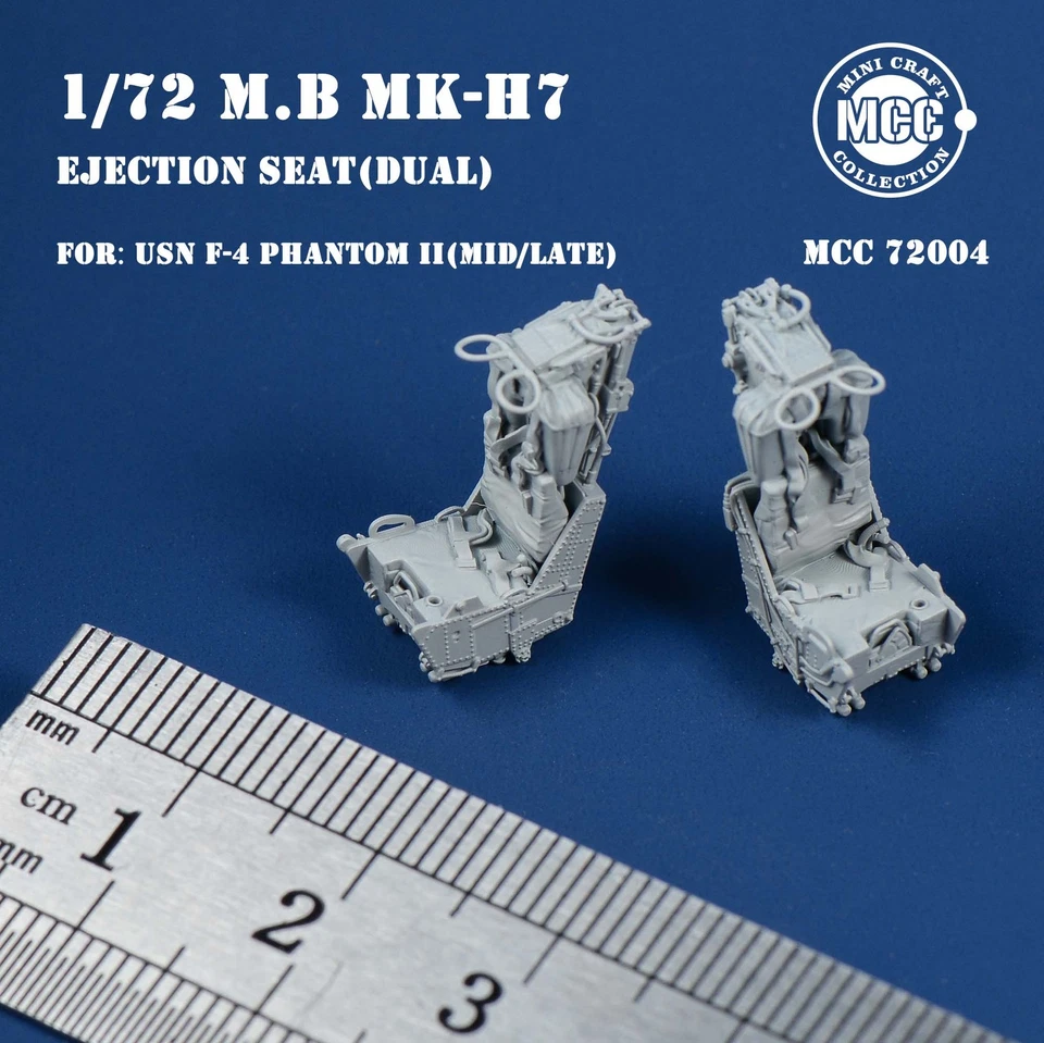 Mini Craft Collection MCC72004 1:72 Martin-Baker MK.H7 Ejection Seats for McDonn - Image 1 of 1