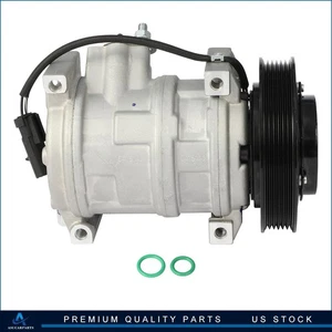 AC A/C Compressor Fits For Chrysler Voyager Dodge Caravan 5005498AC 5005498AD - Picture 1 of 11