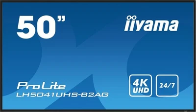 iiyama Prolite LH5041UHS-B2AG 50" 3840x2160, 4K UHD, Lautsprecher - Bild 1 von 4