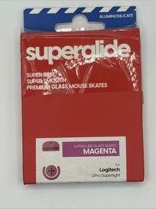 Pulsar Superglide Mouse Pattini in Vetro Logitech GPro Superleggero, Magenta - Foto 1 di 4