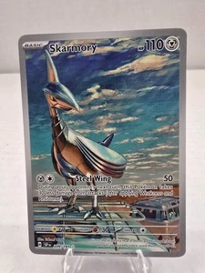 Pokémon Card TCG: Skarmory 209/191 Illustration Rare SV08: Surging Sparks NM - Picture 1 of 3