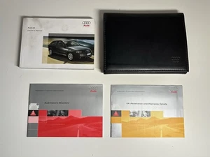 AUDI A3 OWNERS MANUAL HANDBOOK AND WALLET PACK (2005 to 2008) 2005 PRINT - Picture 1 of 6