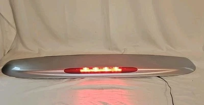 02-09 Chevy TrailBlazer Rear Spoiler w/ 3rd Brake Light Silver OEM GM LS - Image 1 of 4