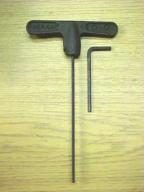 NEW! AMERICAN TOOLS T-HANDLE 3/32" HEX WRENCH - Image 1 of 1