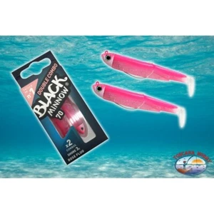Esche Siliconiche Black Minnow 70 Fiiish Doubles Combos Shore 3gr (BM1485) BM.1O - Foto 1 di 6