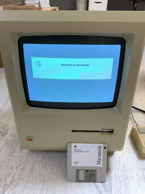  Apple Macintosh System 6.0.8 boot floppy disk - 800k English - Imagen 1 de 4