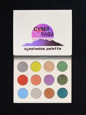 Eyeshadow Palette Multichromes Duochromes Matte Cyber Saga Video Game Inspired  - Image 1 of 4